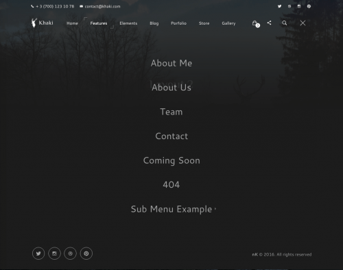 FullScreen Navigation Documentation - nK