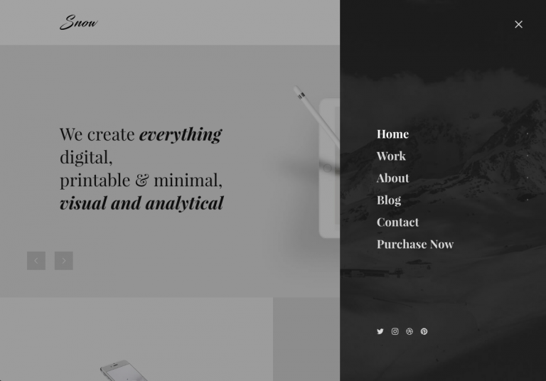 Side Navigation Documentation - nK