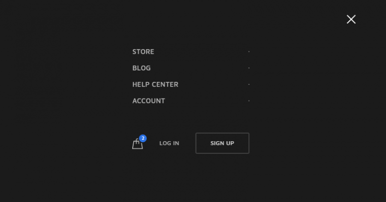 Fullscreen Navigation Documentation - nK