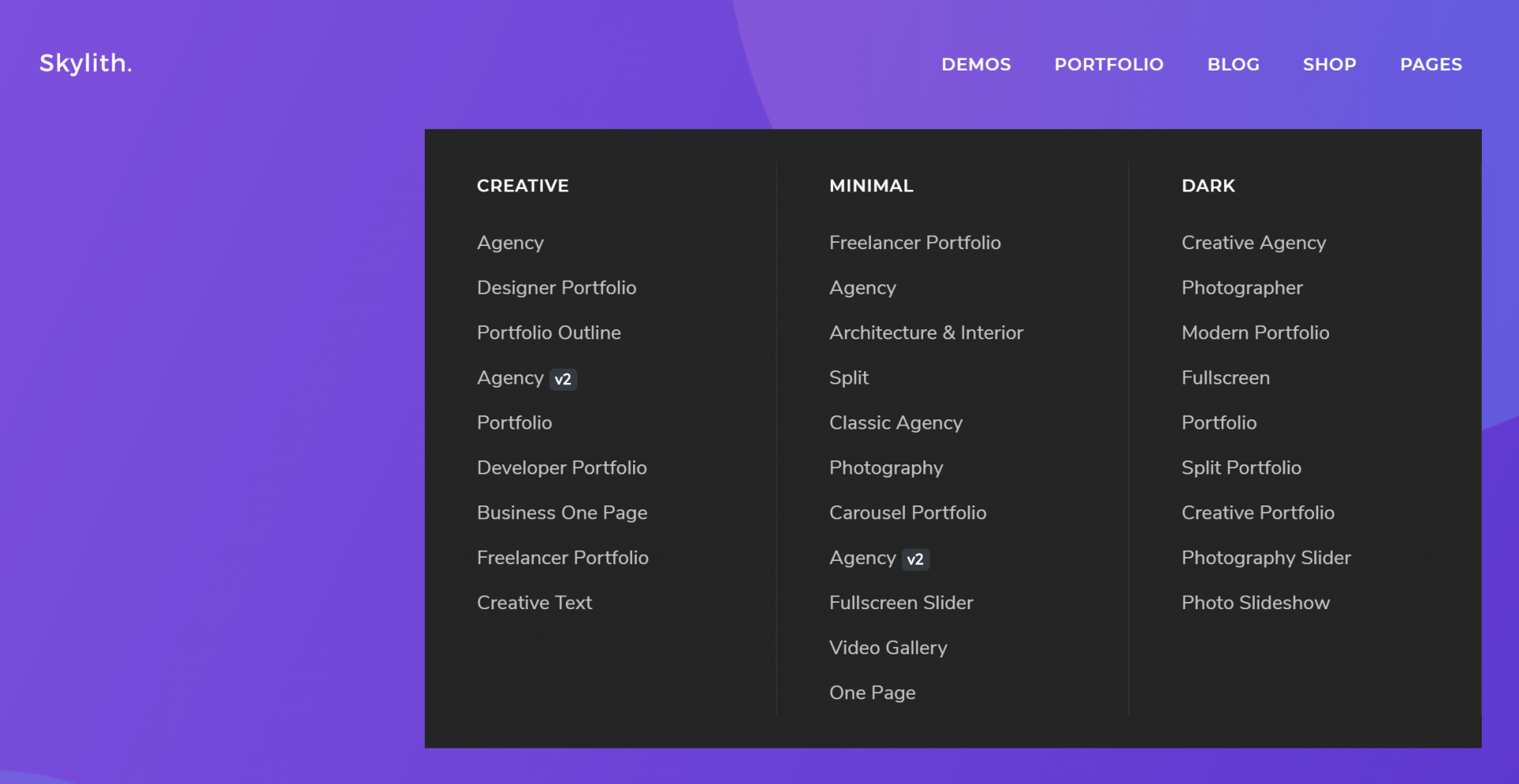 Menus Documentation - nK