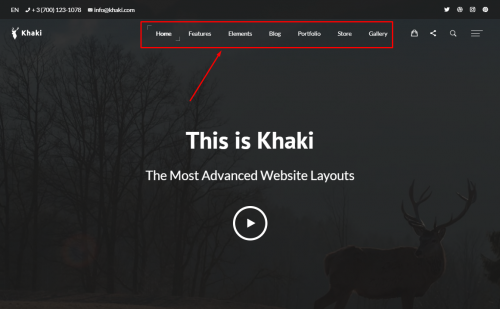 Main Menu Documentation - nK