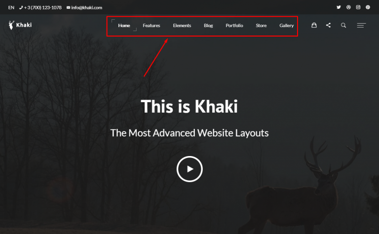 Main Menu Documentation - nK